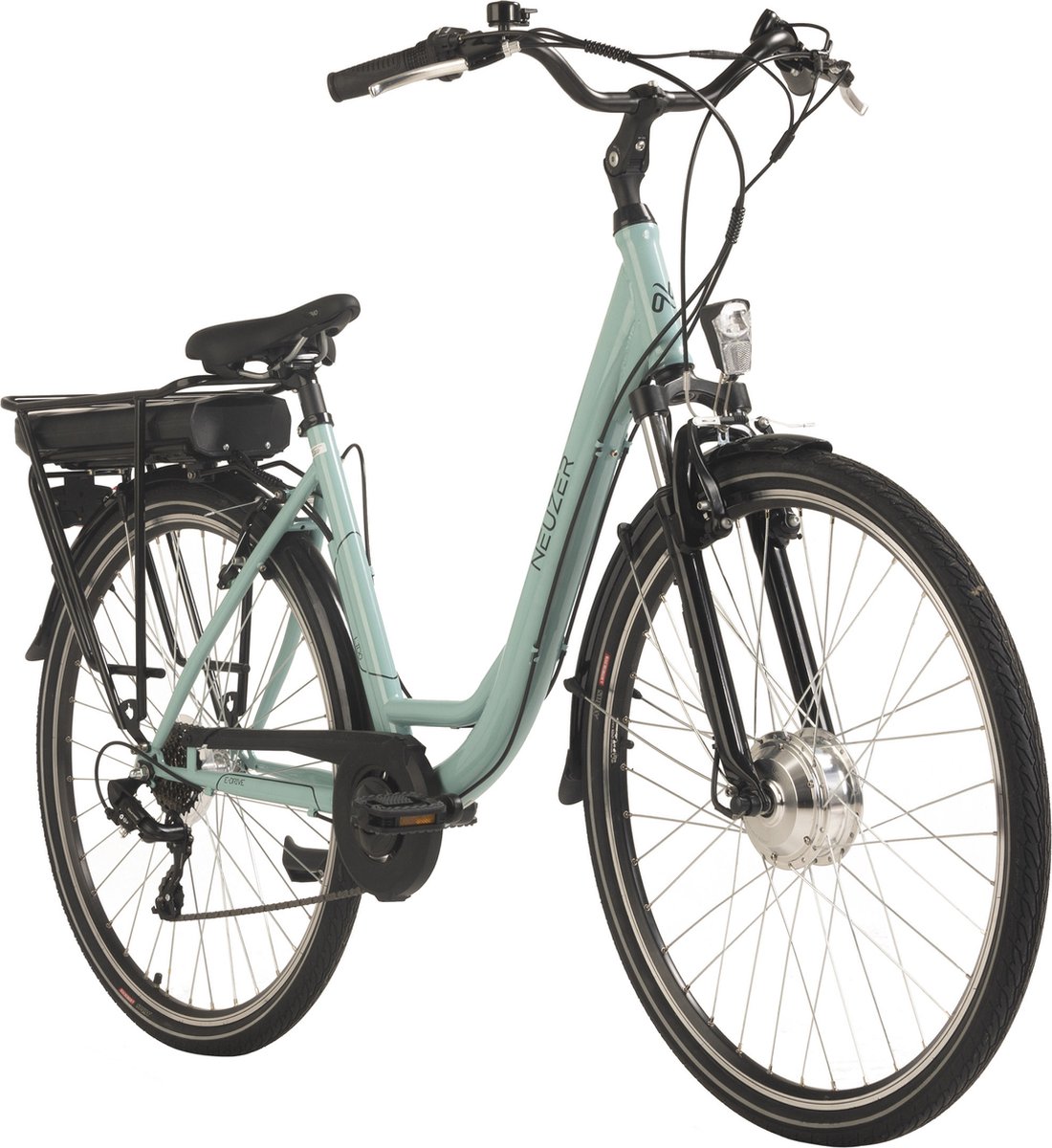 Hollandia Fiets (elektrisch) E-stadsfiets dames Hollandia Lido 28'' e-bike 7 versnellingen groen - 49 cm Fiets (elektrisch) kopen online