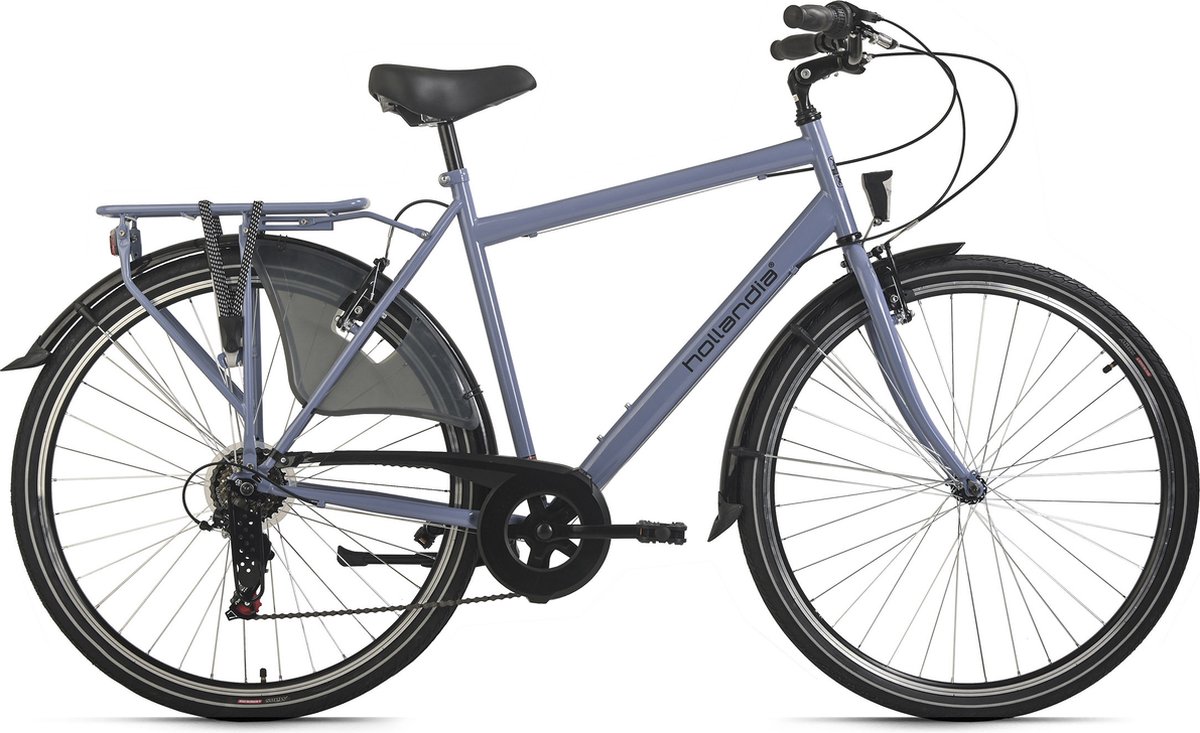 Hollandia Fiets Hollandersfiets 28” City Next Blauw RH 56 cm 6 versnellingen Hollandia - 56 cm Fiets kopen online