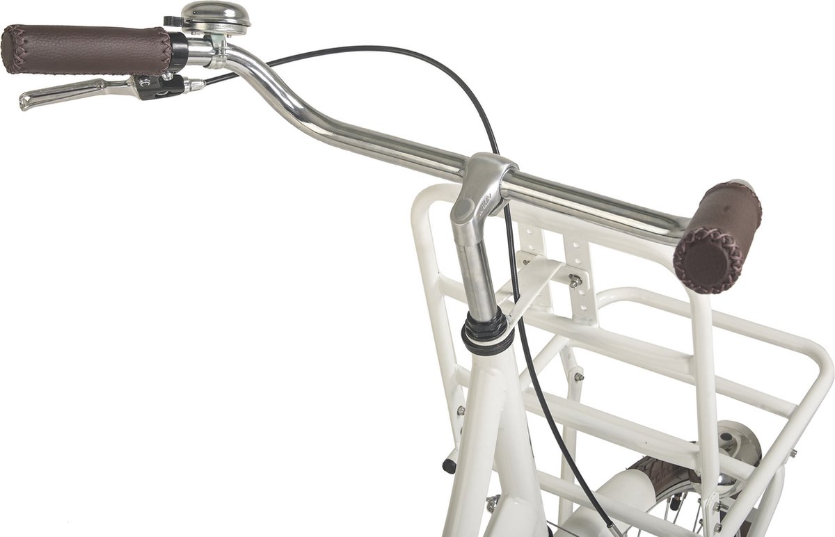 Hollandia Fiets Hollandrad 28” Royal Dutch Singlespeed RH 49 cm Hollandia wit - 49 cm Fiets kopen online