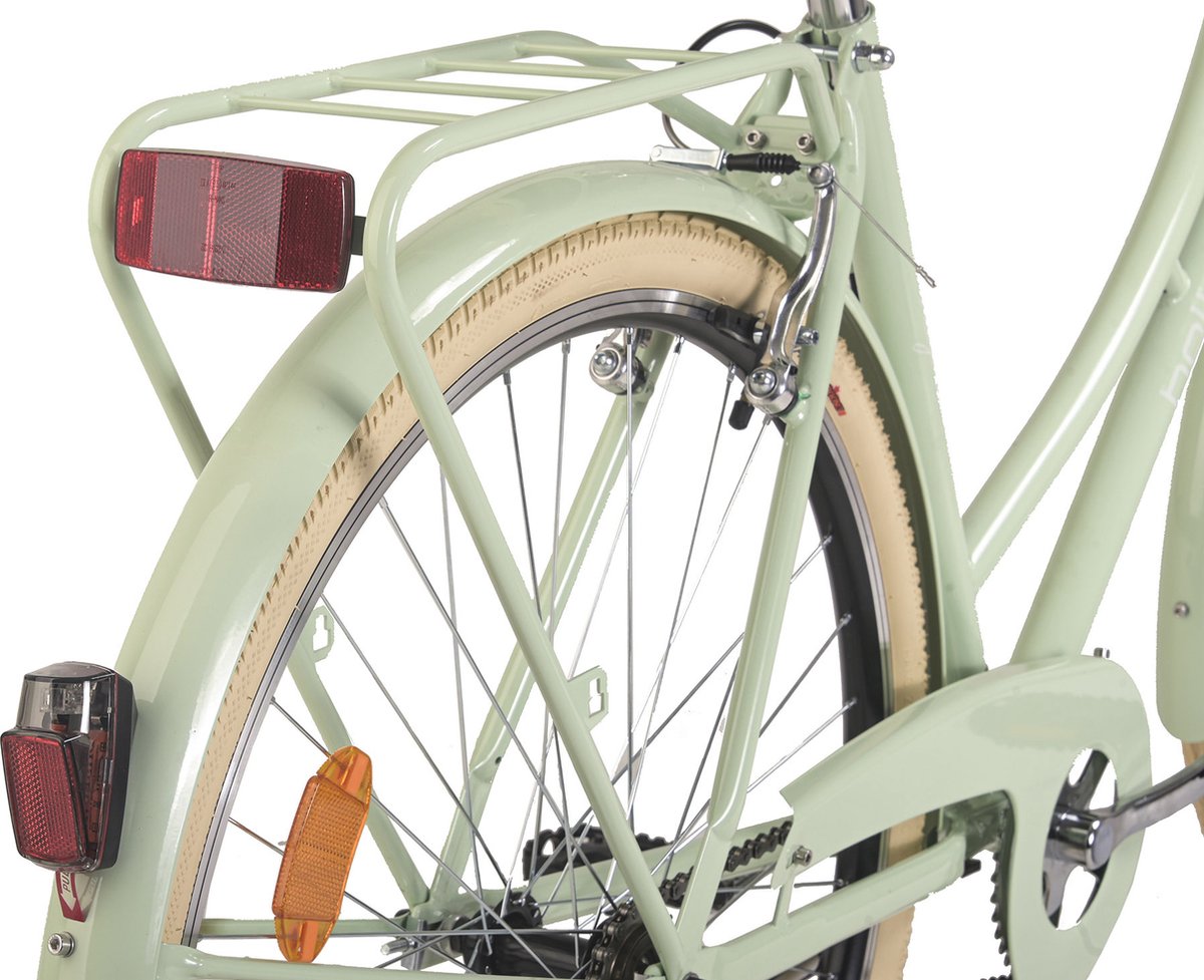 hollandia fiets hollandrad damen 28 feelgood singlespeed rh 53 cm hollandia groen 53 cm
