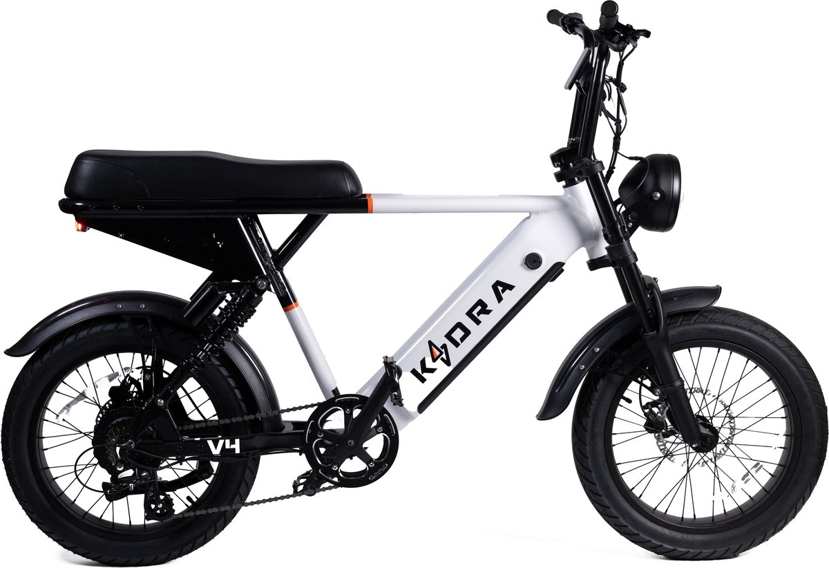 KADRA V4 - Wit - 250W - Elektrische Fatbike Fiets (elektrisch) kopen online