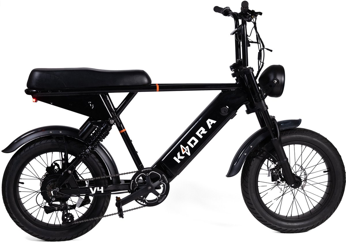 KADRA V4 - Zwart - 250W - Elektrische Fatbike Fiets (elektrisch) kopen online