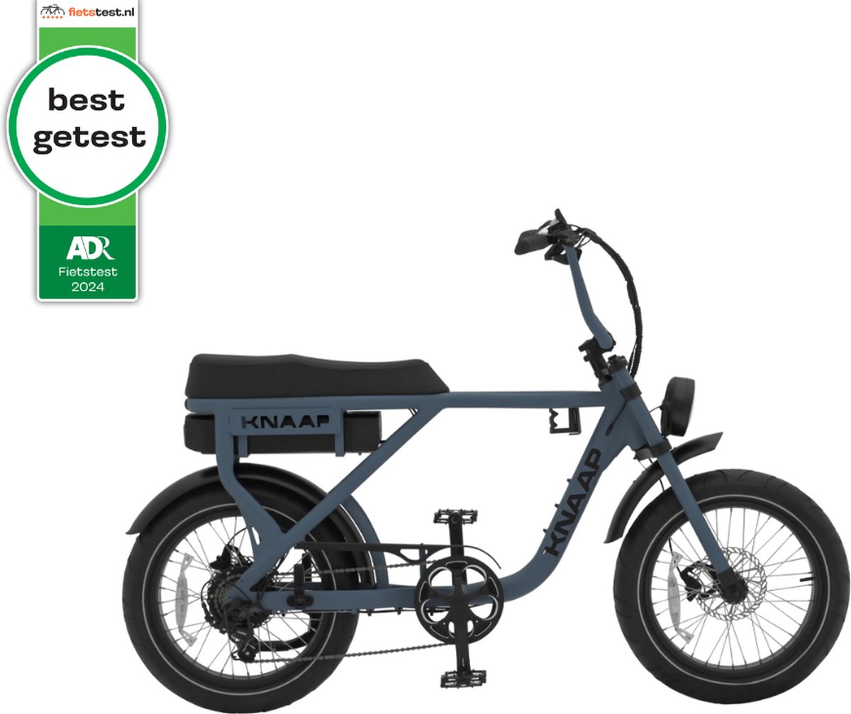 knaap ams x ice blue front rack crate elektrische fatbike best getest 2024 rijklaar 2 jaar garantie lid van rai vereniging