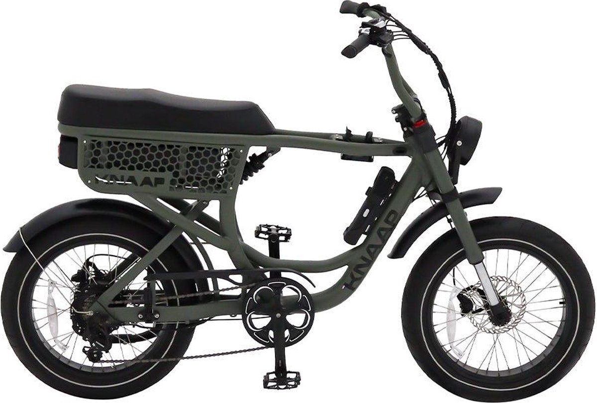 KNAAP BCN - Fatbike - Groen - 250W - Elektrische Fatbike Fiets (elektrisch) kopen online