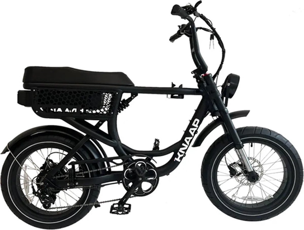 KNAAP BCN - Fatbike - Zwart - 250W - Elektrische Fatbike Fiets (elektrisch) kopen online