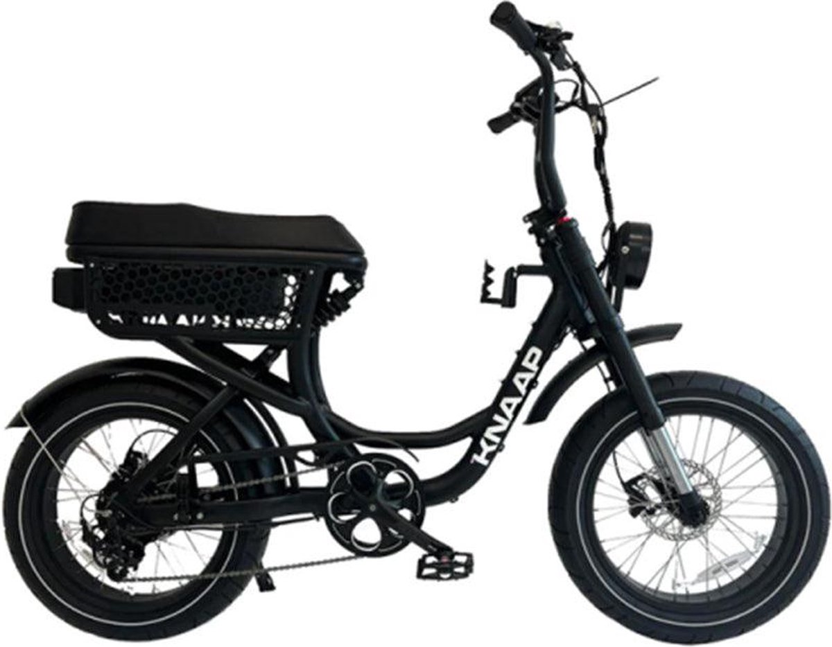 KNAAP LON - Fatbike - Zwart - 250W - Elektrische Fatbike Fiets (elektrisch) kopen online