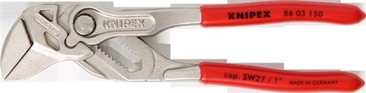 knipex waterpomp tang professioneel 150mm tot 27mm