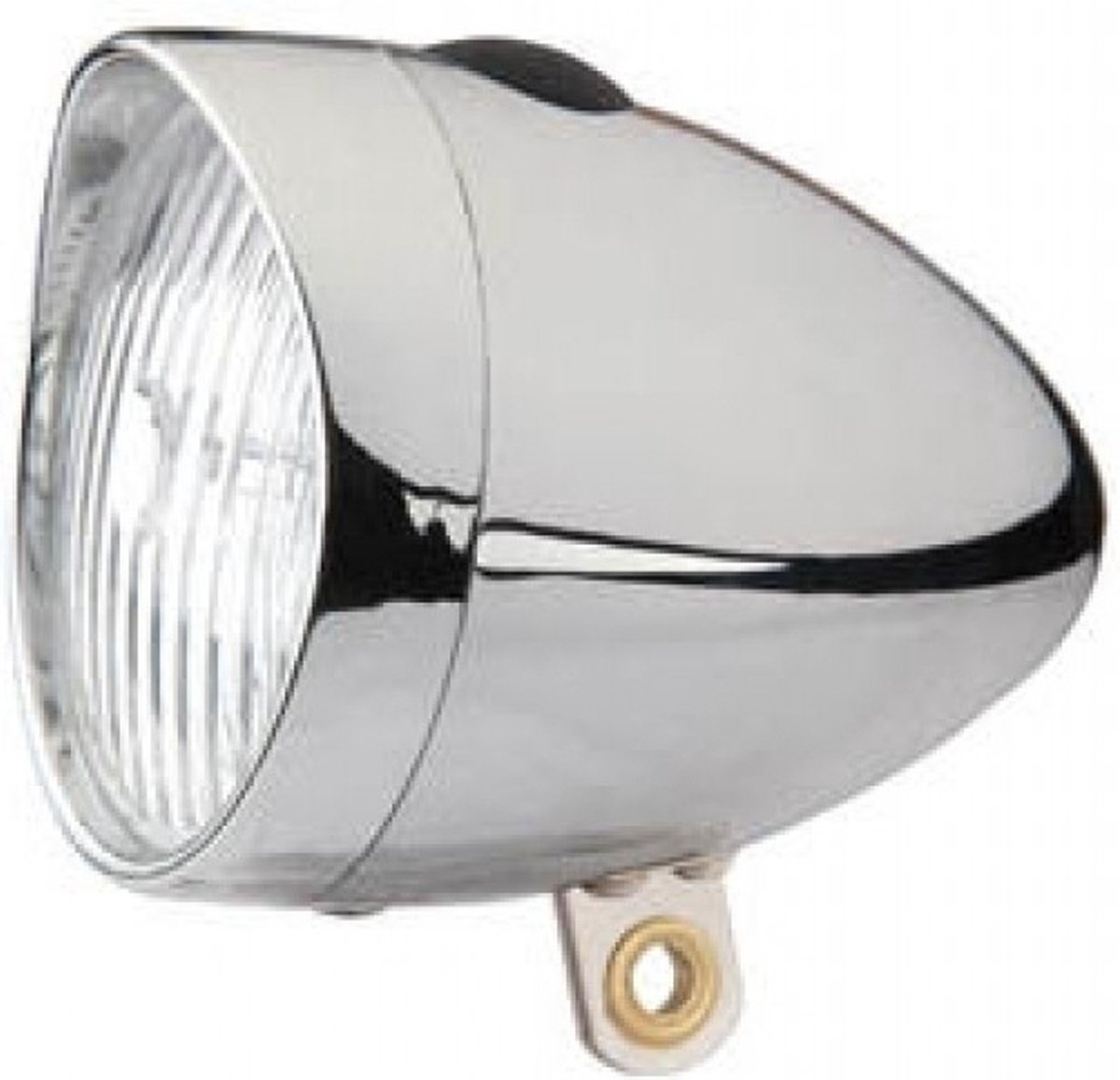 koplamp edge retro 3 led aan uit incl batterijen chroom werkplaatsverpakking