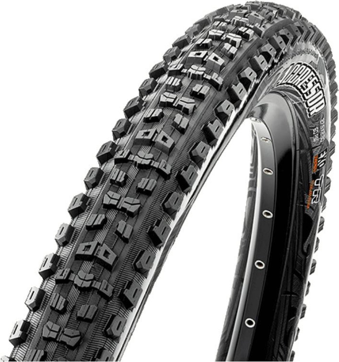 maxxis aggressor vouwband 29x2 30 exo tr zwart bandenmaat 58 622 29x2 30