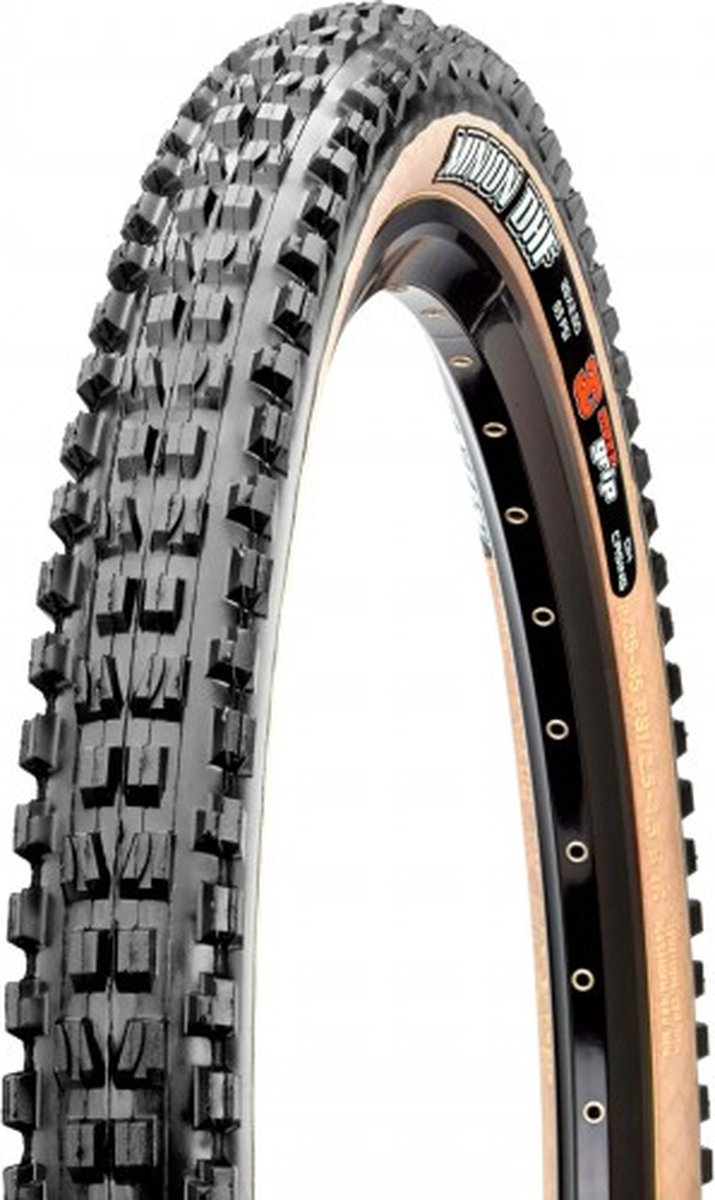 maxxis minion dhf folding tyre 27 5 skinwall tr exo 3c maxxterra bandenmaat 58 584 27 5x2 30