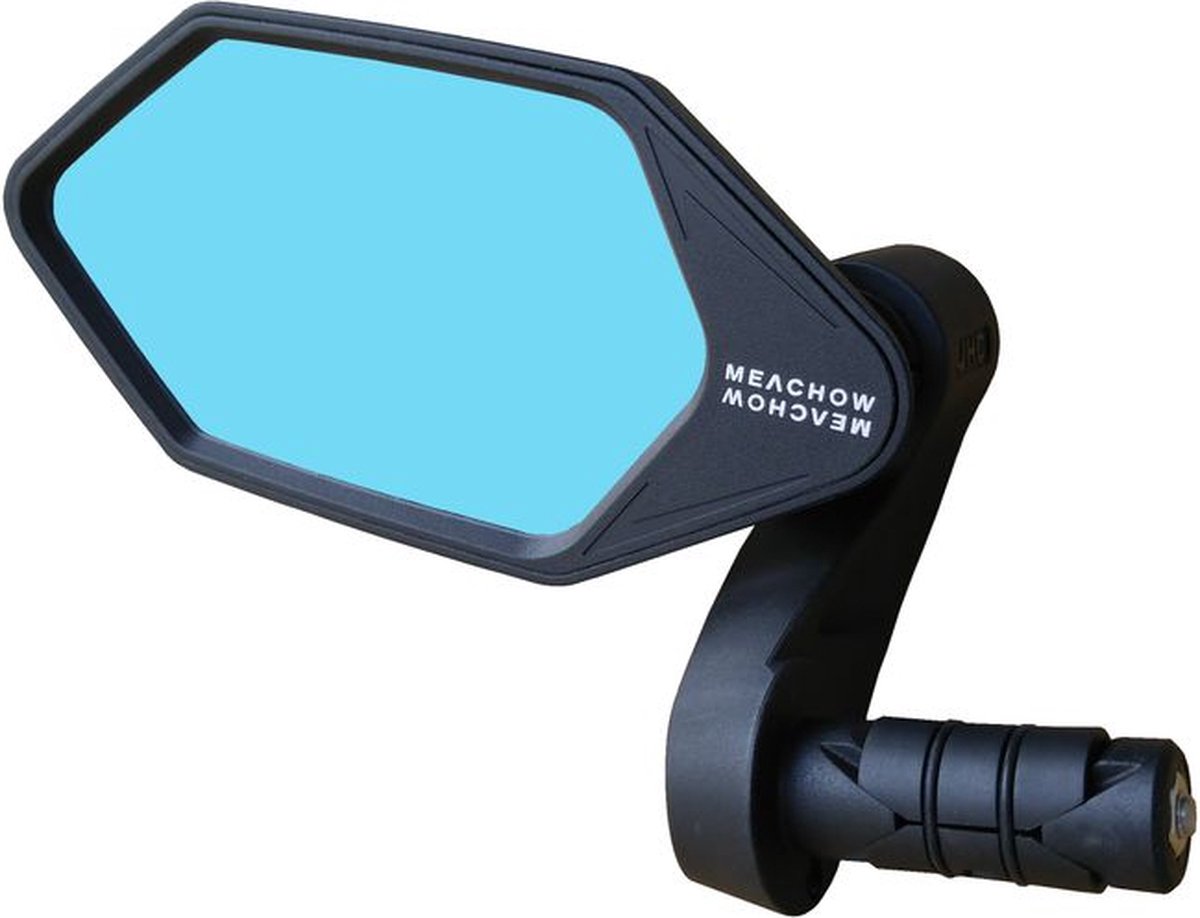 meachow spiegel met plug zwart