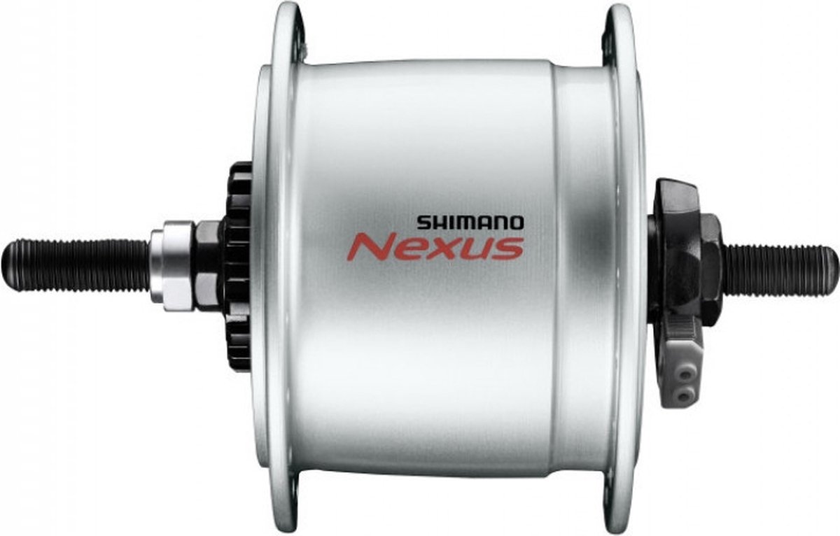 naafdynamo shimano nexus dh c6000 3r 3 watt 36 gaats rollerbrakes zilver