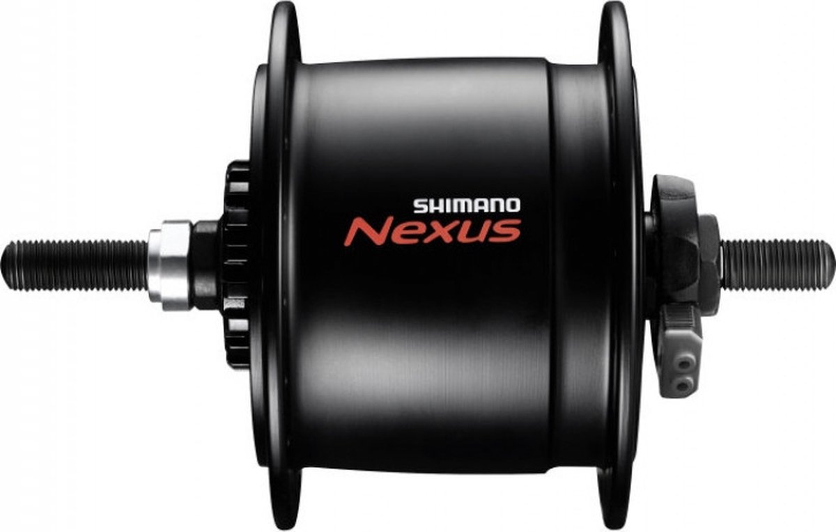 naafdynamo shimano nexus dh c6000 3r 3 watt 36 gaats rollerbrakes zwart