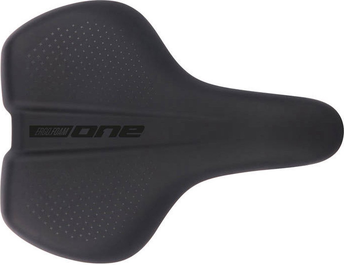 one one zadel comfort wide zwart comfort saddle 30