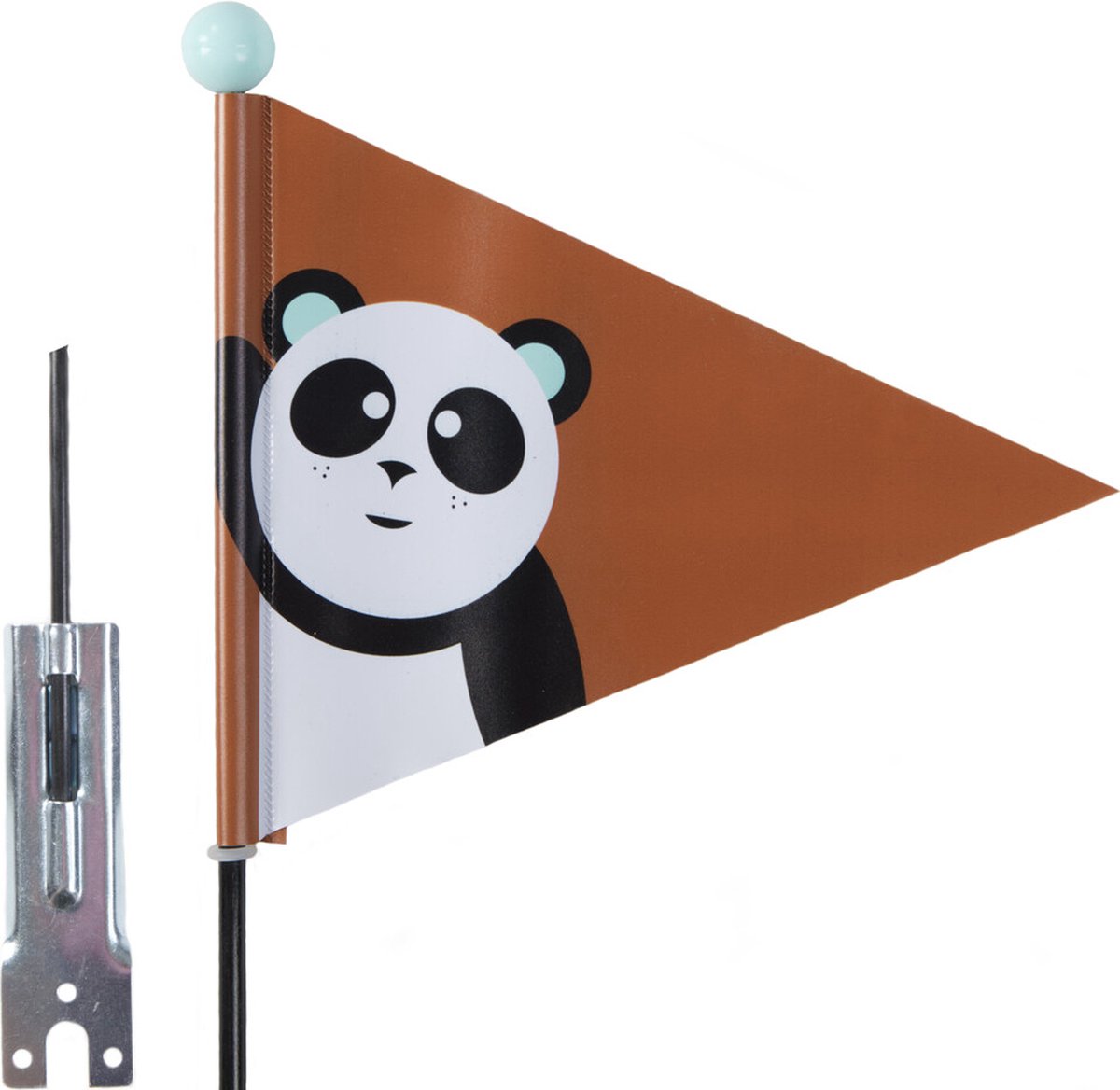 pexkids beveiligingsvlag pexkids panda met een panda print