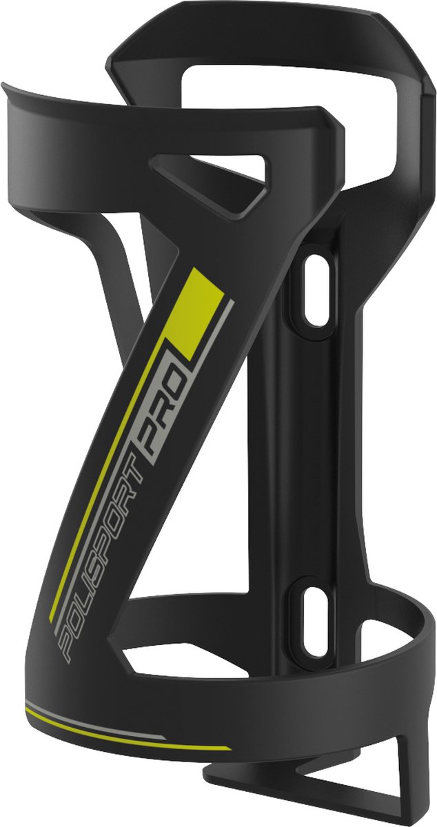 polisport bidonhouder side cage zwart lime groen