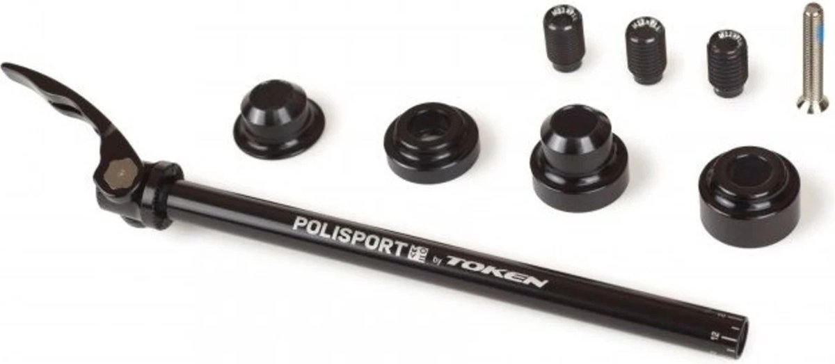 polisport steekas voor trailer 12mm zwart