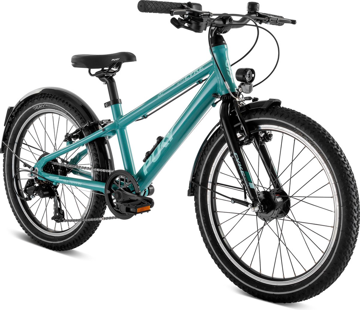 puky fiets 20 7gears cyke turquoise black