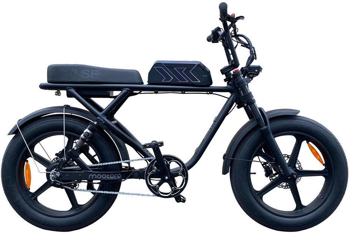 Pulse R1 Cross - Fatbike - Zwart - 250W - Elektrische Fatbike Fiets (elektrisch) kopen online