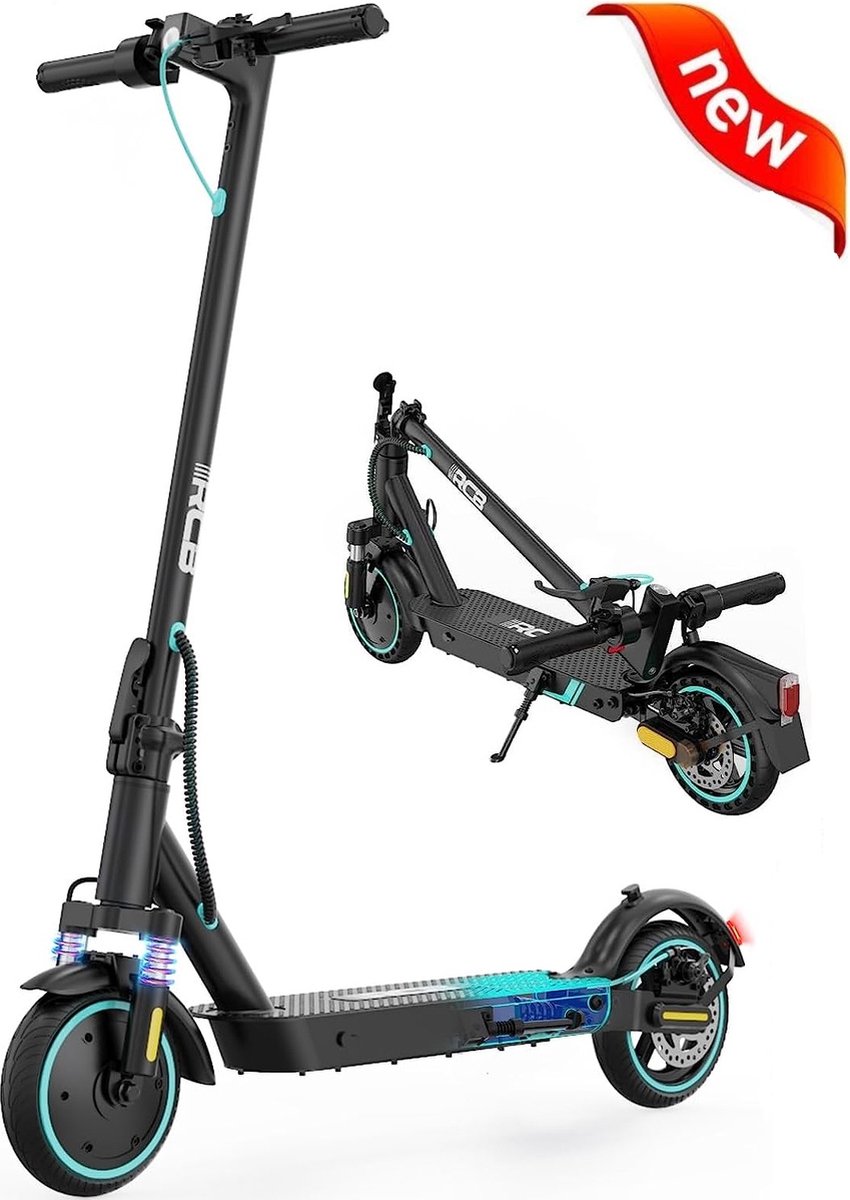 rcb elektrische step voor volwassenen electric scooter opvouwbare e step 4 versnellingen 25 km u lcd met app nederlandse handleiding