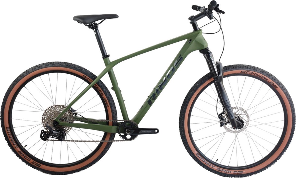 rinos gaia2 0 carbon mtb shimano deore 12 versnellingen rockshox schwalbe 29x2 25 banden
