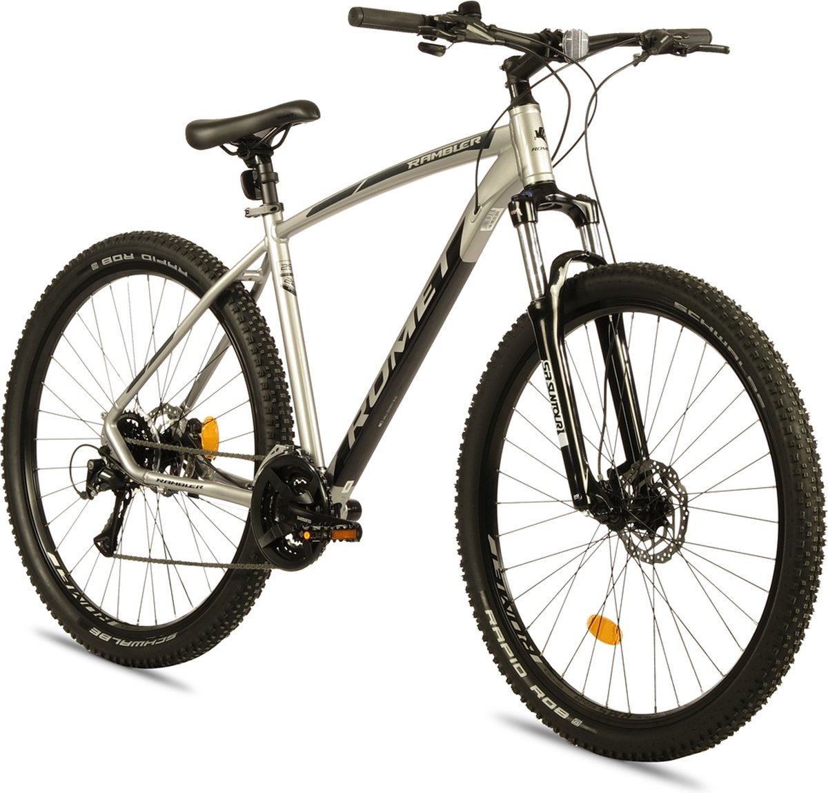 romet rambler r9 3 grijs zwart