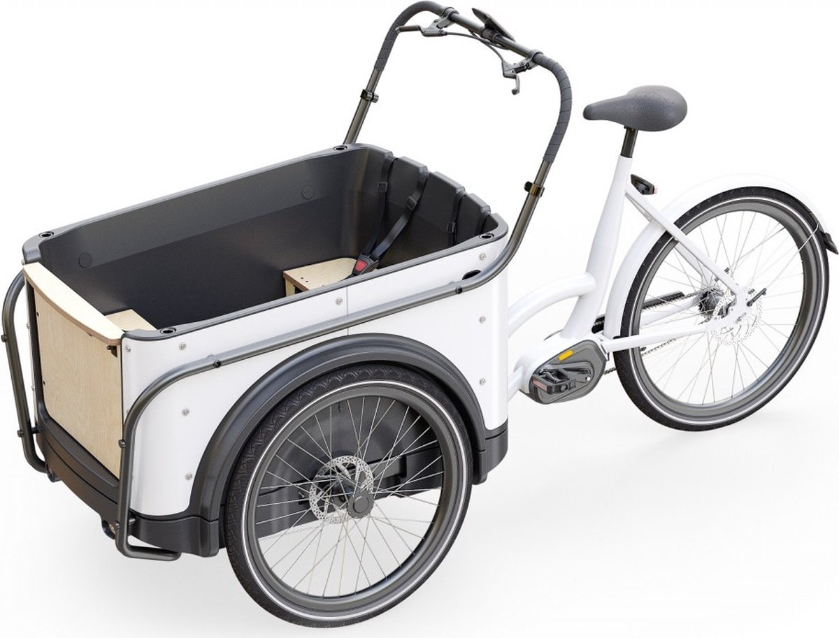 royal 3w eco elektrische driewieler bakfiets