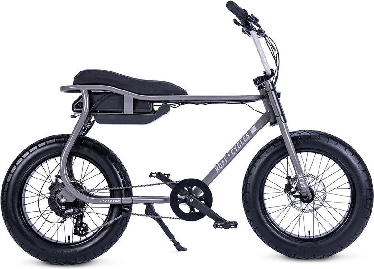 Ruff Cycles - Lil'Buddy Edge - Fatbike - Grijs - 250W - Elektrische Fatbike Fiets (elektrisch) kopen online