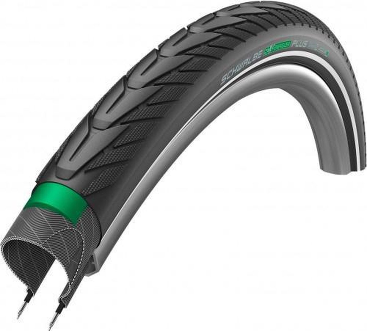 schwalbe buitenband 28x2 15 energizer plus reflectie zwart