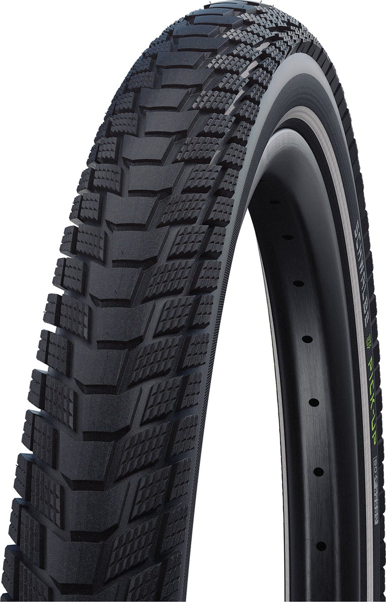 schwalbe buitenband pick up e cargo 24x2 35 60 507 zwart reflex