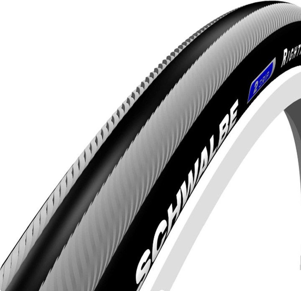 schwalbe buitenband rightrun 24 x 1 00 zwart