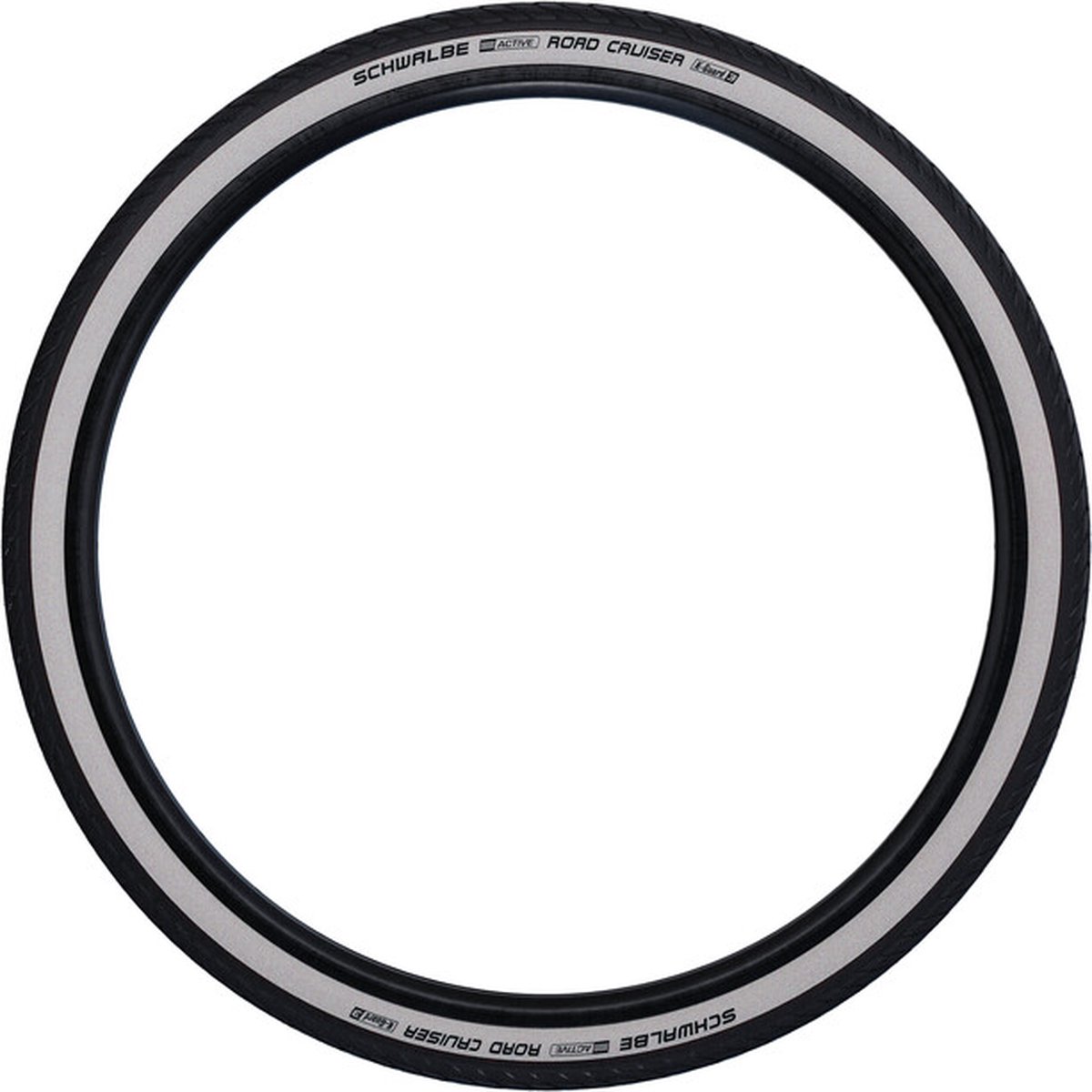 schwalbe buitenband road cruiser 42 622 28x1 60 zwart wit