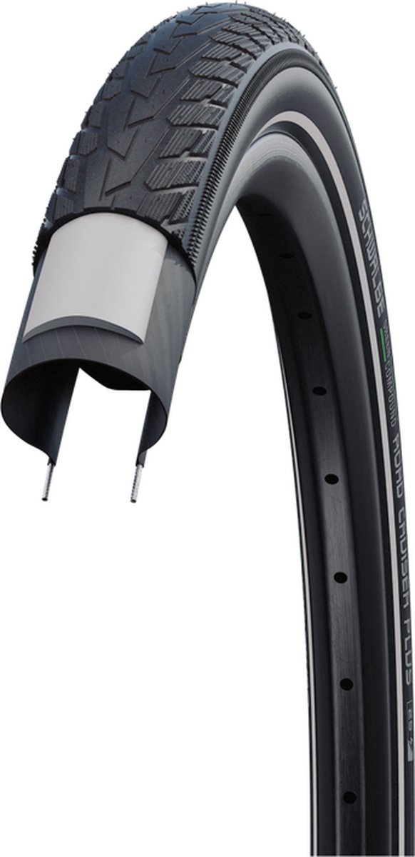 schwalbe buitenband road cruiser plus 55 622 28x2 15 zwart