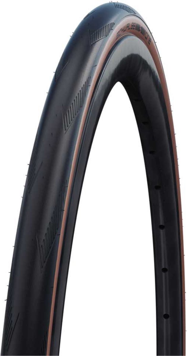 schwalbe one tubeless 700c x 32 racefiets band bruin 700c x 32