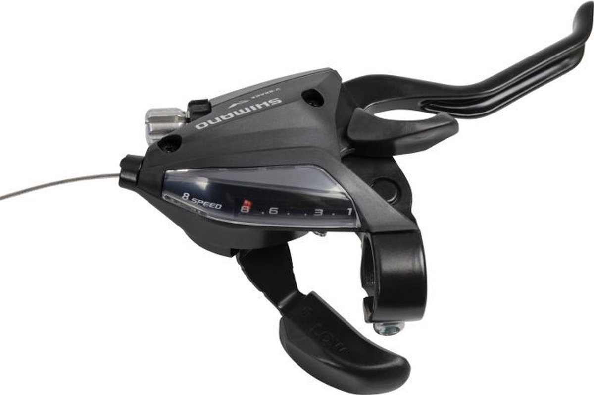 Shimano Versteller (rechts) met remhendel 7 speed ST-EF500 2 vingers zwart (werkplaatsverpakking) Fiets kopen online