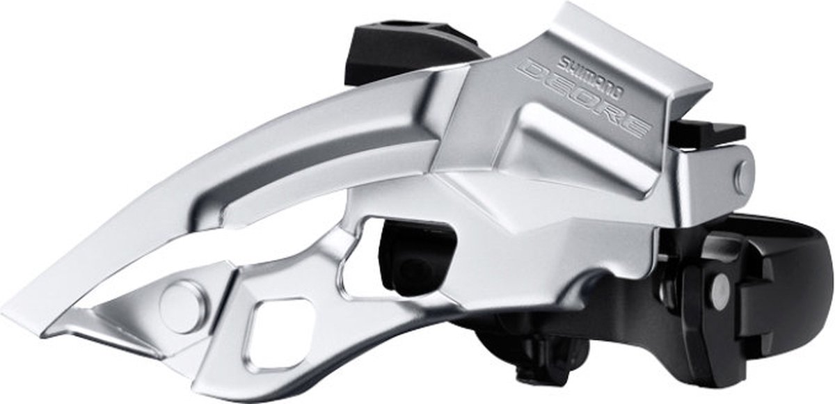 shimano voorderailleur deore t6000 l 3 10s triple lc ts zilver