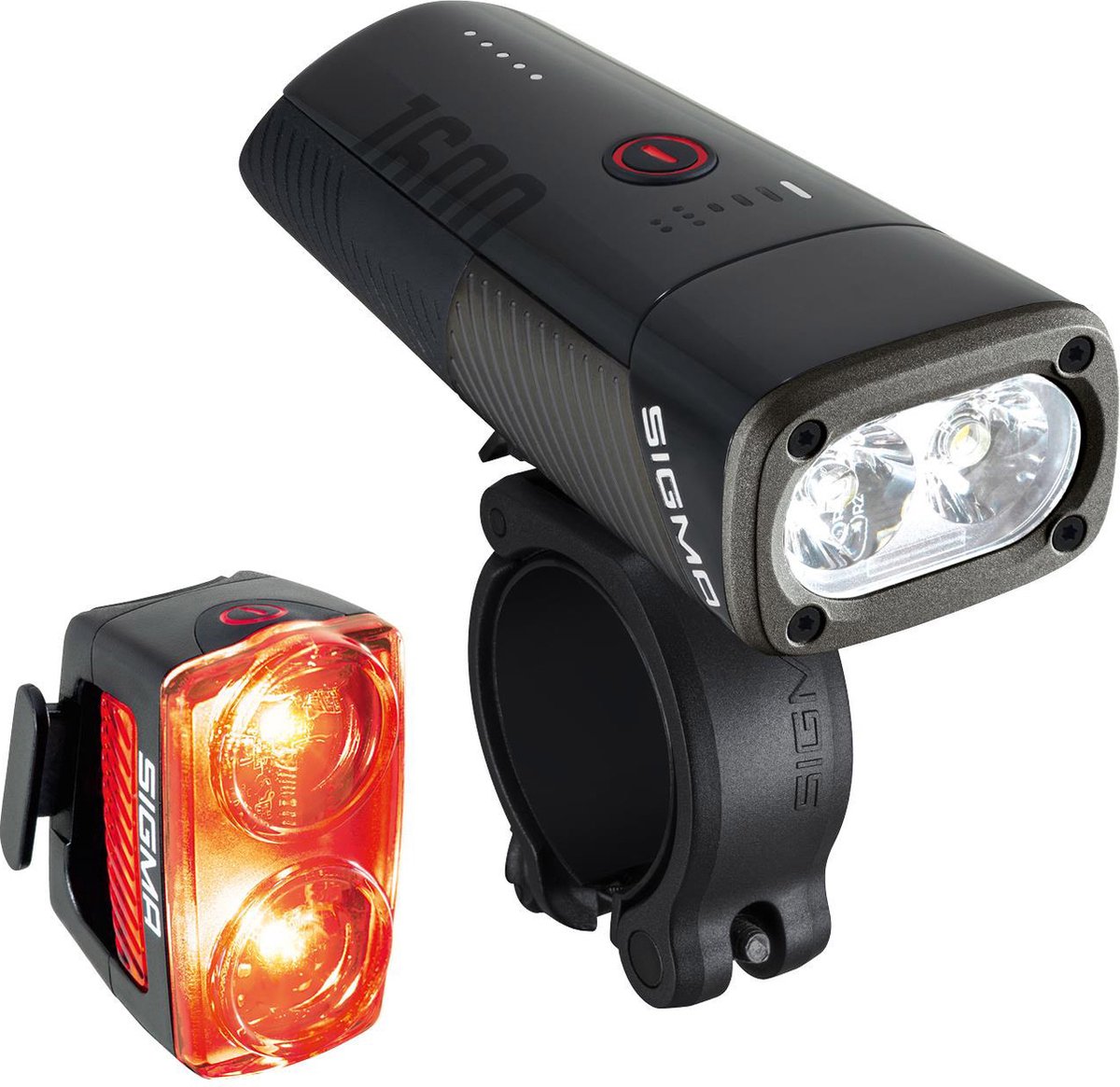 sigma buster lichtset oranje 1600 150 lumens