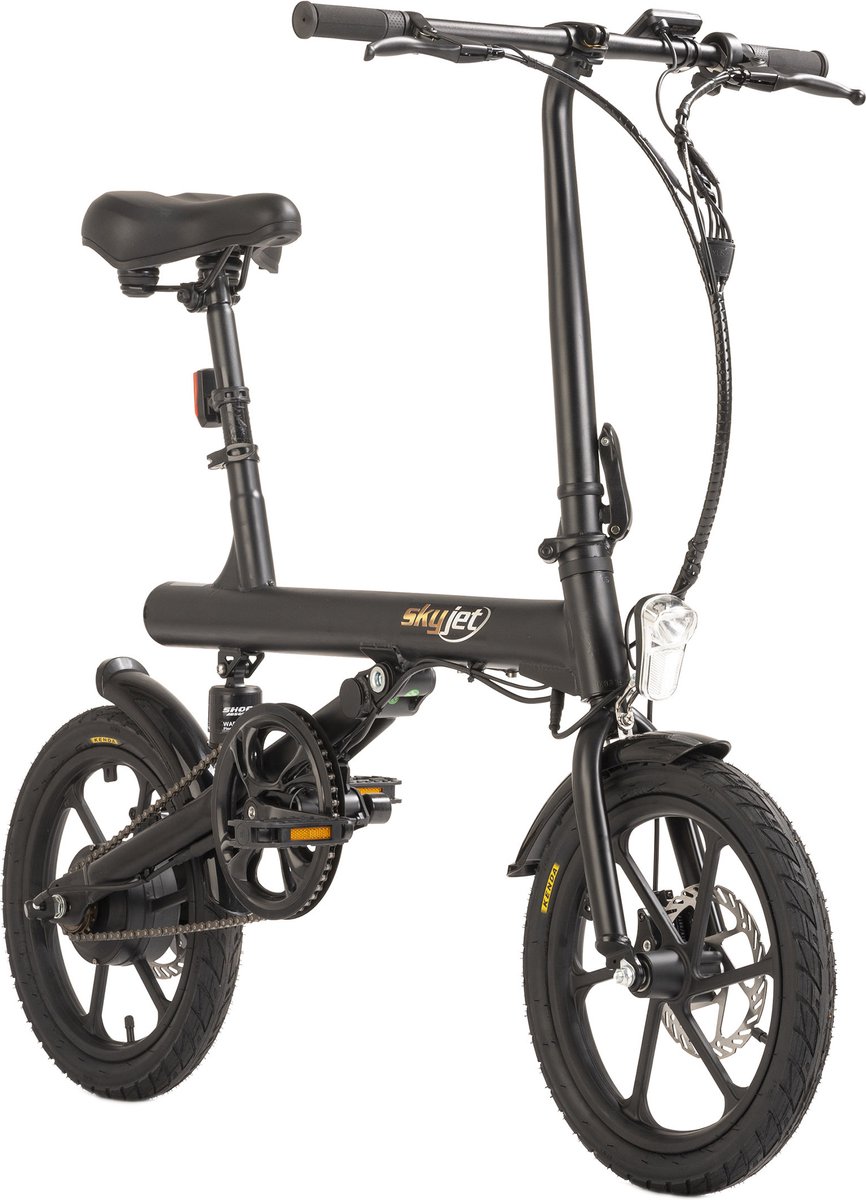 Skyjet Fiets (elektrisch) E-vouwfiets 16'' Skyjet E-Bike 1S zwart - 39 cm Fiets (elektrisch) kopen online