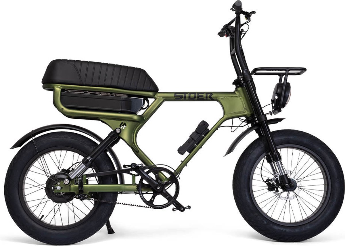 stoer bikes s1 fatbike groen 250w elektrische fatbike