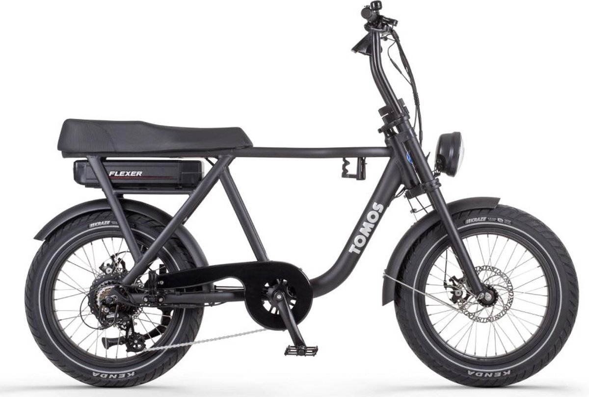 Tomos Flexer - Fatbike - Zwart - 250W - Elektrische Fatbike Fiets (elektrisch) kopen online