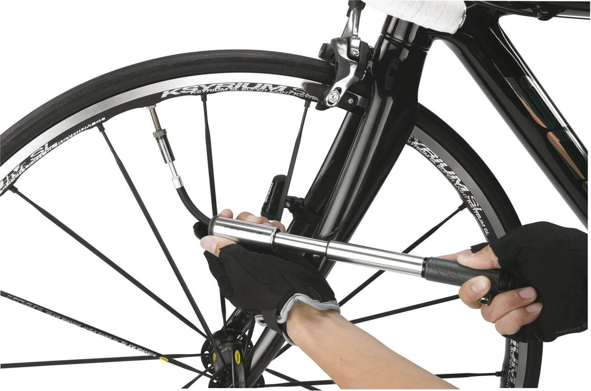 topeak minipomp hybrid rocket zwart