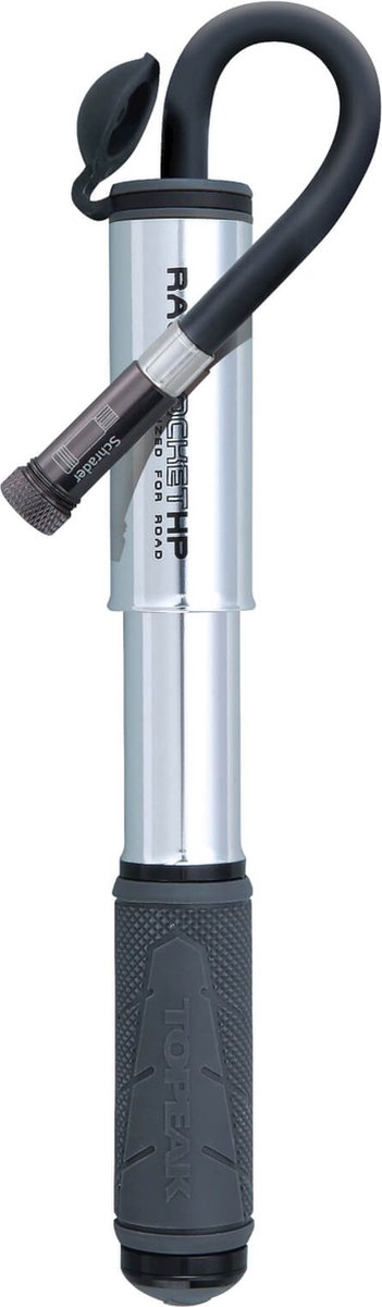 topeak minipomp race rocket hp zilver