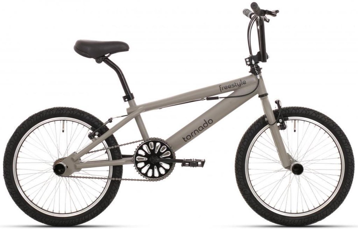 tornado freestyle fiets unisex unisex grijs 20