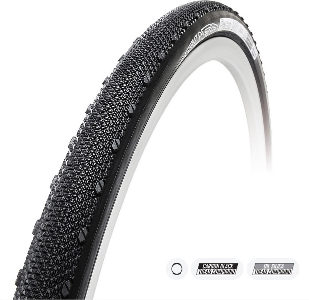 tufo dry plus tubular 700c x 32 stijve racefietsband zwart 700c x 32