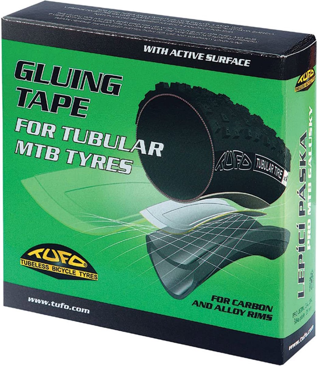 tufo dubbelzijdige tape voor tube mtb 25mm 29