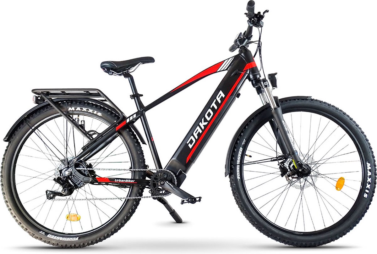 urbanbiker dakota fe bafang elektrische mountainbike 200 km actieradius 27 5