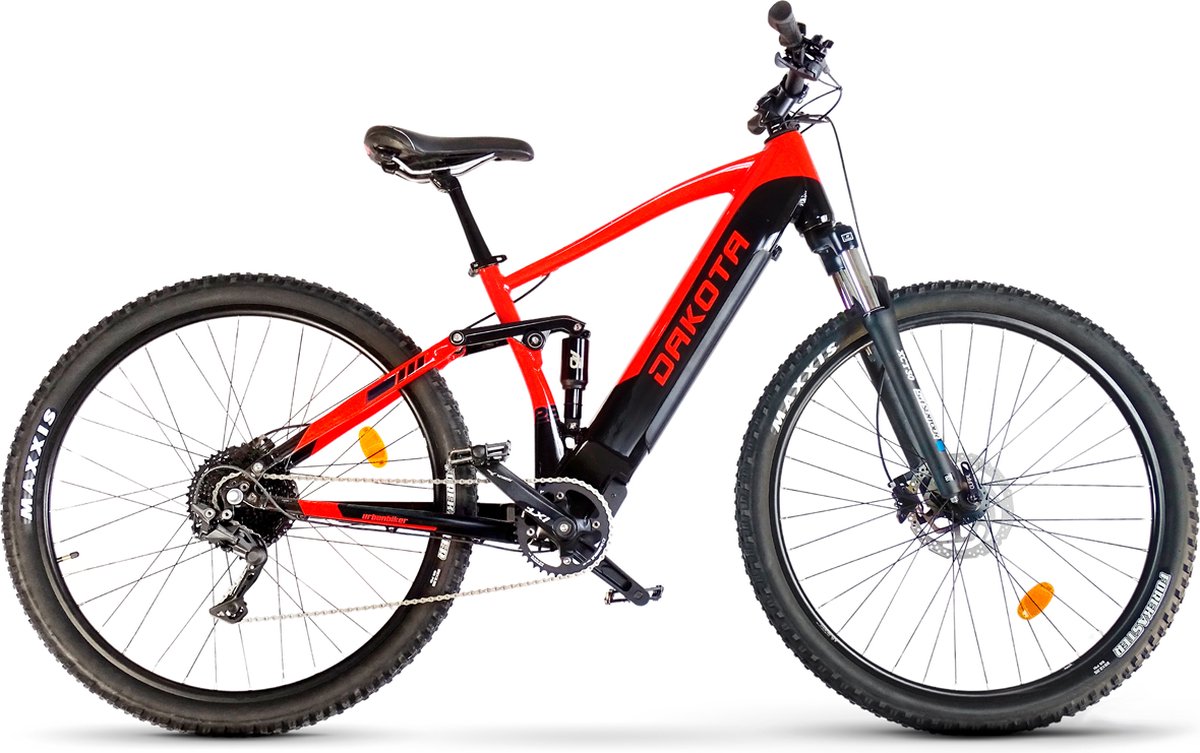 urbanbiker dakota fs elektrische mountainbike 140 km actieradius 29