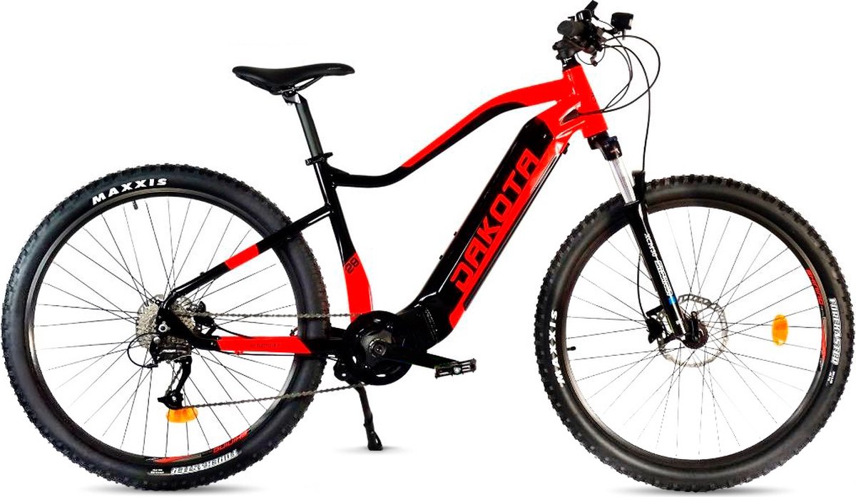 urbanbiker dakota plus elektrisches mountainbike middenmotor 160km actieradius 29 l