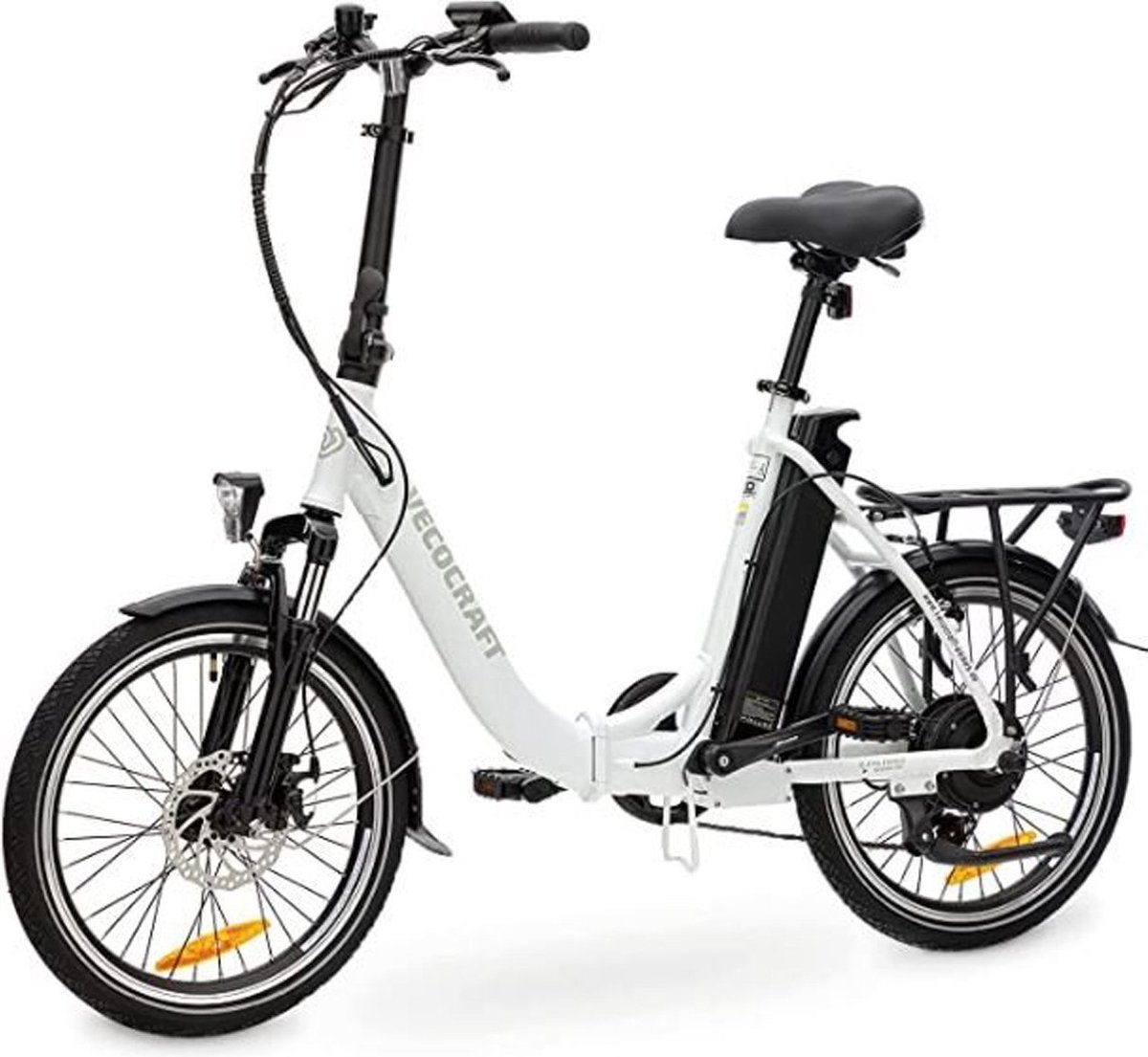 Vecocraft E-Pax elektrische vouwfiets, 7sp, wit, 13 Ah. Fiets (elektrisch) kopen online