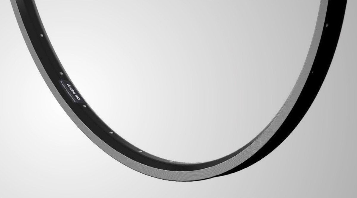 velg 28 rigida andra 40 32g disc zwart ano